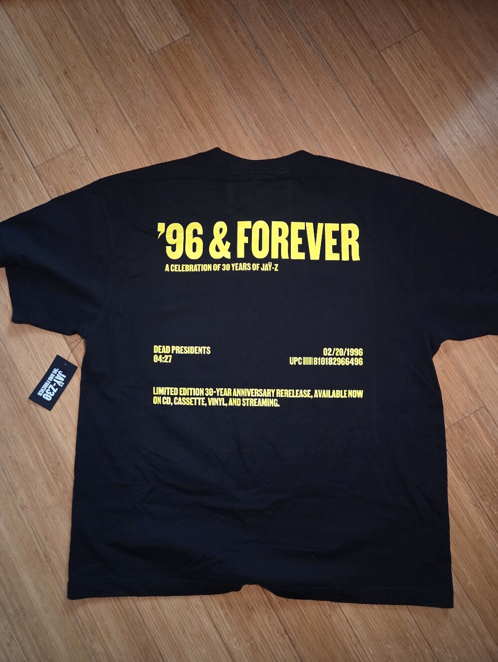 JAY-Z 30TH ANNIVERSARY TSHIRT 2026